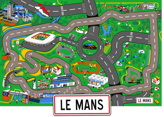 Circuit de la Sarthe + Bugatti (Le Mans) City-Play
